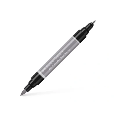 Afbeelding van 4x Tekenstift Faber Castell Pitt Artist Pen duo marker 272 warmgrijs I