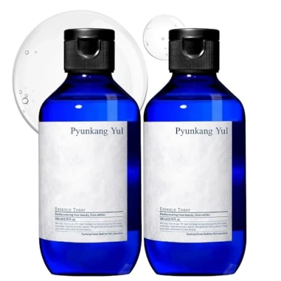 Afbeelding van [PKY] Pyunkang Yul Facial Essence Toner Bundle Gezichtsmoisturizer Huidverzorging Koreaanse voor Droge en Gecombineerde Huidtypes, Astringent het Gezicht 200ml (2 stuks)