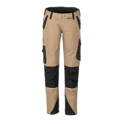 Afbeelding van Planam Norit dames werkbroek zand zwart model 6413 maat 54