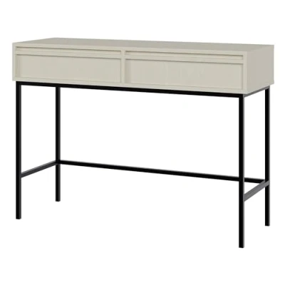 Afbeelding van Selsey Evo Make uptafel 110 cm met laden en frame crème