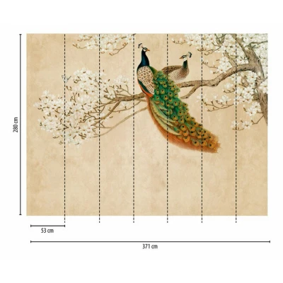 Afbeelding van AS Creation The Wall Vogels 38236 1