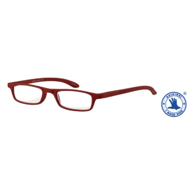Afbeelding van Leesbril +1.00 Zipper Rood
