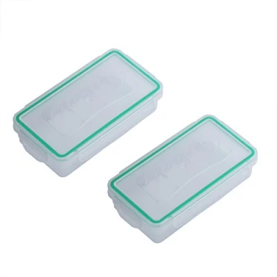 Afbeelding van Hakeeta 2 stuks waterdichte batterijbox, slijtvaste accubox bewaarbox batterijbox beschermbox van kunststof voor batterijen / 16340 CR123A