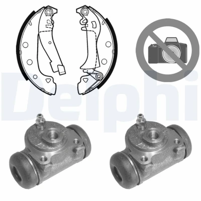 Afbeelding van Delphi Diesel Remschoen set 631