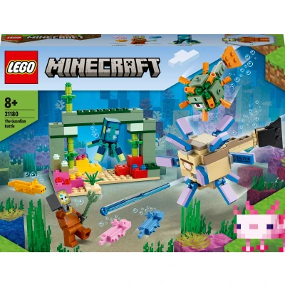 Afbeelding van LEGO Minecraft De Bewakersstrijd 21180