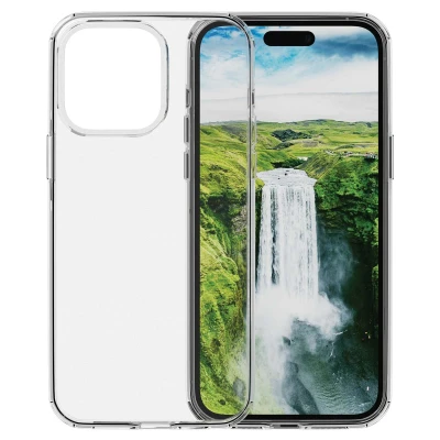 Afbeelding van Apple iPhone 15 Pro Max Hoesje Gerecycled kunststof dbramante1928 Backcover/Hardcase Transparant Telefoonhoesje Shockproof/Valbescherming