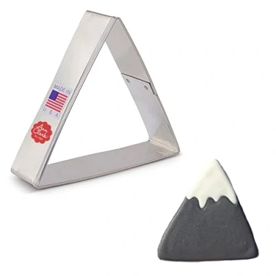 Afbeelding van Ann Clark Cookie Cutters Driehoek Koekjesvorm, 8,9 cm