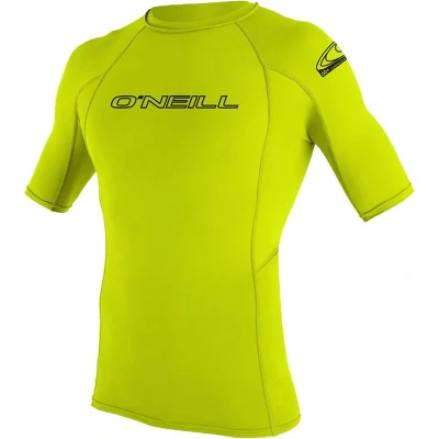 Afbeelding van O&#039;Neill Wetsuits Youth Basic Skins S/S Rash Guard Lime, 6, 3345 187 6