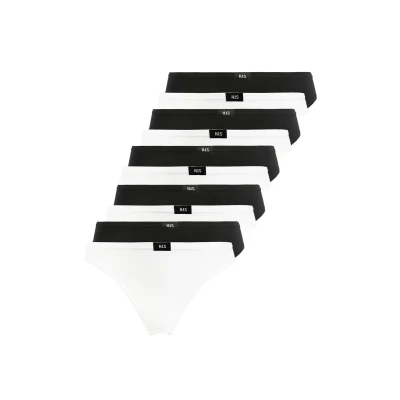 Afbeelding van H.I.S String zwart / wit