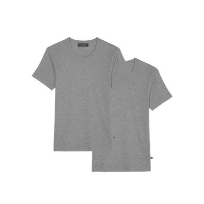 Afbeelding van Marc O&#039;Polo 2PACK Iconic Hemd, Heren, Maat: Small, Grau