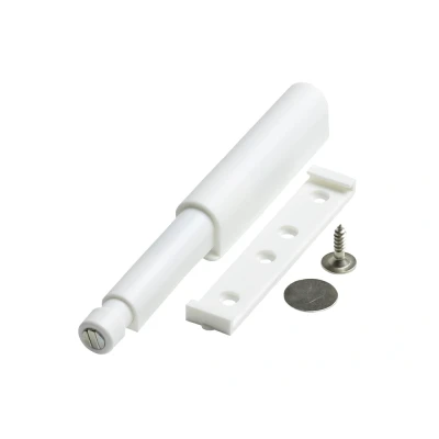 Afbeelding van Druksnapper met magneet 40 mm, Wit