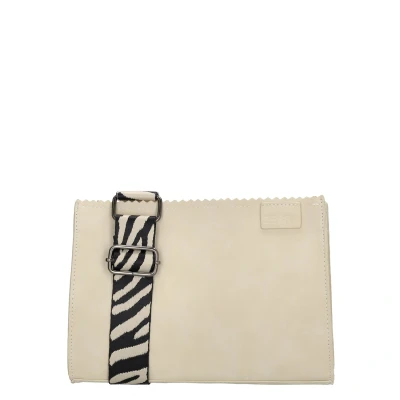 Afbeelding van Zebra Trends Merel Crossbodybag creme Damestas
