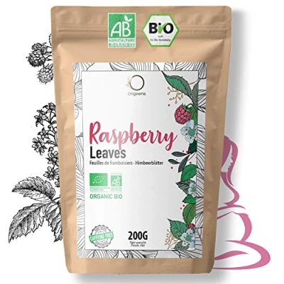Afbeelding van BIO FRAMBOZENBLAD THEE 200g Frambozenbladthee voor Hoogzwangere Vrouwen, Kruidenthee bij Borstvoeding, Pijnlijke Menstruatie