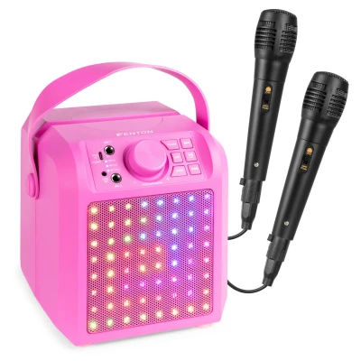 Afbeelding van Fenton KAR50P Karaoke set box met Bluetooth, oplaadbare