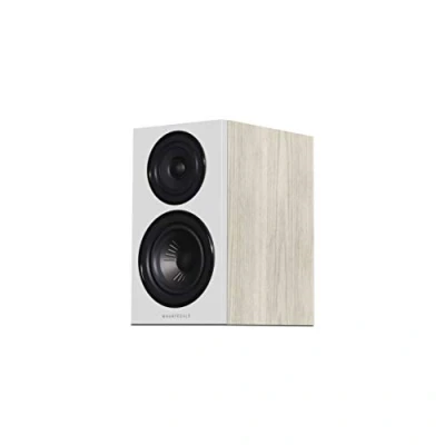 Afbeelding van Wharfedale Diamond 12.1 Compacte boekenplank luidsprekers Eenvoudige installatie Echte Hifi Kwaliteit Licht Eiken (per paar 2 stuks)