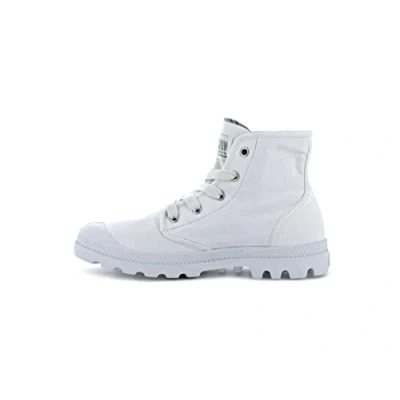 Afbeelding van Palladium Veterboots Star white, Dames, Maat: 38, white Textiel