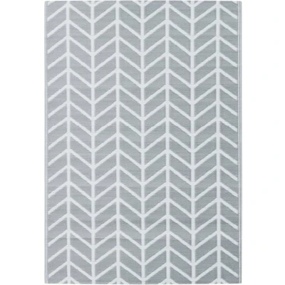 Afbeelding van Buitenkleed 160x230 cm PP grijs