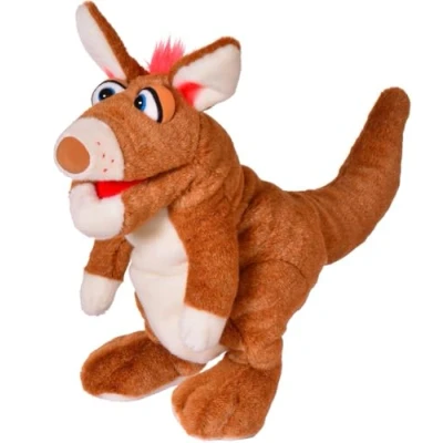 Afbeelding van Living Puppets handpoppen dier Düse de kangoeroe 42cm