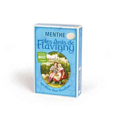 Afbeelding van Anis de Flavigny Anijspastilles Mint Bio, 40 gram