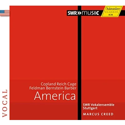 Afbeelding van SWR Vokalensemble Stuttgart, Marcus Creed America (CD)