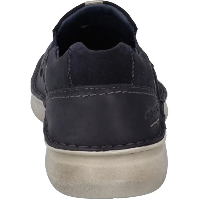 Afbeelding van Josef Seibel Instappers, Heren, Maat: 41, Indigo Leer
