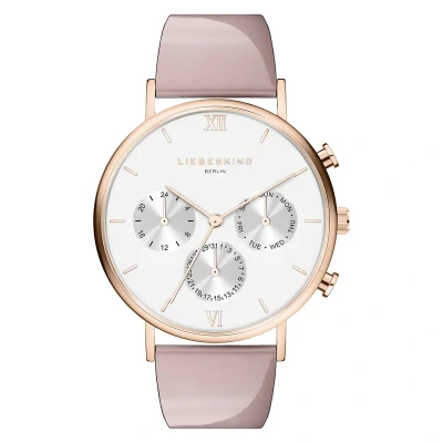 Afbeelding van Liebeskind Berlin Chronograaf, Dames, Maat: One Size, Rosa