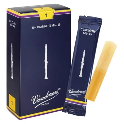 Afbeelding van Vandoren CR111 Traditional rieten Eb klarinet 1, 10 stuks