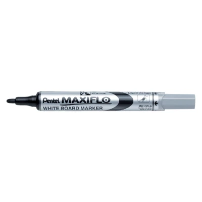 Afbeelding van Viltstift Pentel MWL5 Maxiflo whiteboard zwart 1mm