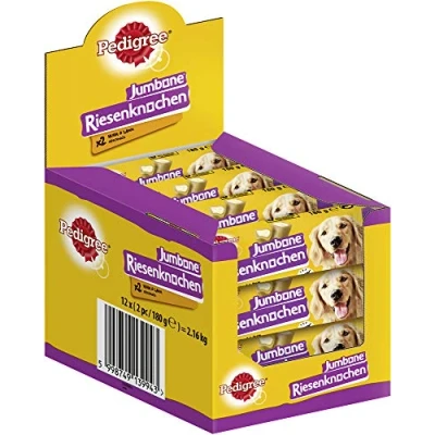 Afbeelding van Pedigree Snacks Giant Bone Medium Met Kip (2 Stuks) 180 G