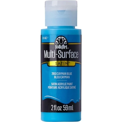 Afbeelding van Multi surface Acrylverf 2953 Cayman Blue Folkart 59 ml