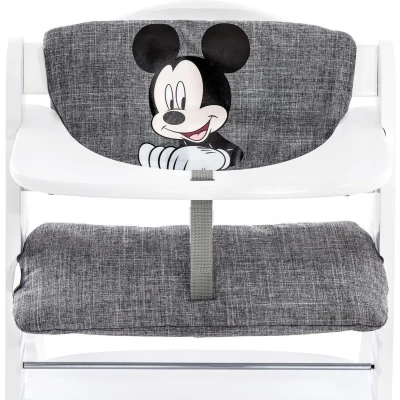 Afbeelding van Hauck Highchair Pad Deluxe kinderstoel kussen Mickey grey