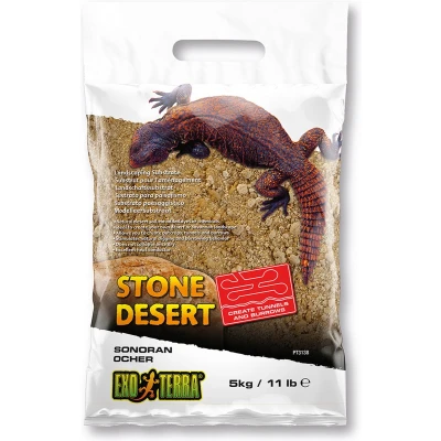 Afbeelding van Exo Terra Stone Desert Substraat Sonoran Ocher Voedingsbodem 5 kg Oker