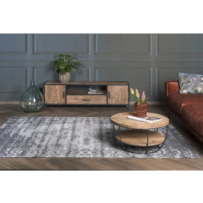 Afbeelding van Livingfurn Sturdy tv meubel 160x40 cm Hout