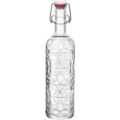 Afbeelding van Bormioli Beugelfles Orient Transparant 100 cl