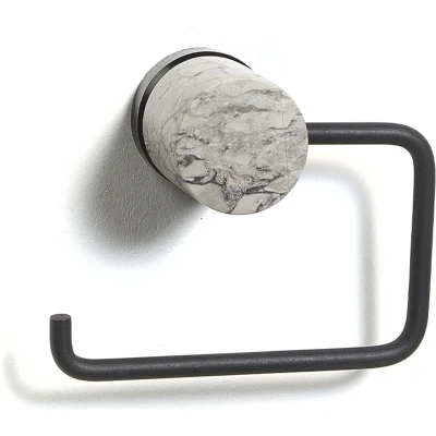 Afbeelding van WC rolhouder Aquanova Nero Alba