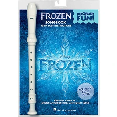 Afbeelding van Frozen Recorder Fun! flute a bec: Pack with Songbook and Instrument