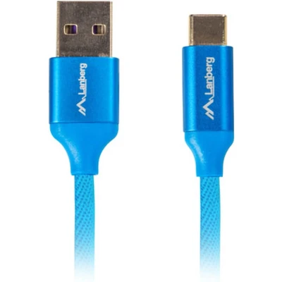 Afbeelding van USB A to C Cable Lanberg Quick Charge 3.0 Blue