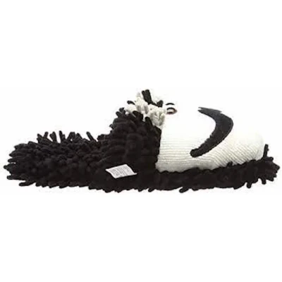 Afbeelding van FUZZY friends slippers Moustache maat one size