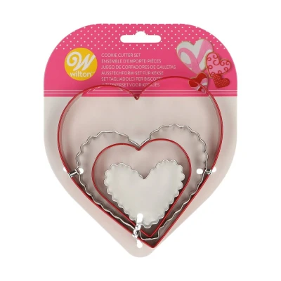 Afbeelding van Wilton Uitsteker Nesting Hart Set/4