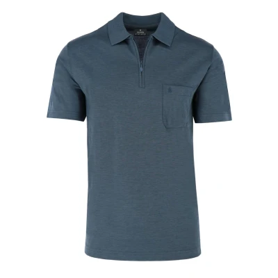 Afbeelding van RAGMAN Regular Fit Polo shirt Korte mouw donkerblauw