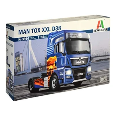 Afbeelding van 1:24 Italeri 3916 MAN TGX XXL D38 E6 Edition Plastic Modelbouwpakket