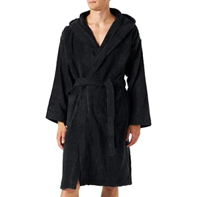 Afbeelding van Arena Unisex CORE Badjas, Maat: XS, Black white