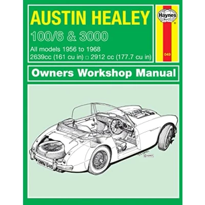 Afbeelding van Austin Healey 100/6 &amp; 3000 (56 68) Haynes Repair Manual