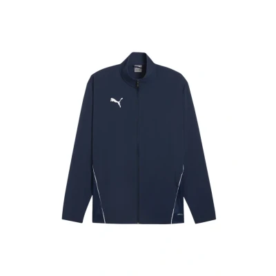 Afbeelding van Puma Fussball Teamgoal Sideline Trainingsvest, Heren, Maat: Large, Dunkelblauweiss
