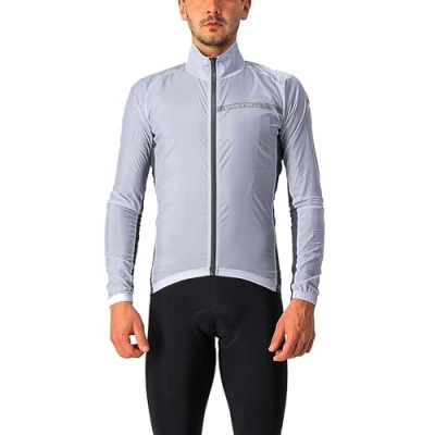 Afbeelding van Castelli Windstopper JACKET Heren Zilver Grijs SQUADRA STRETCH SILVER GRAY DARK M