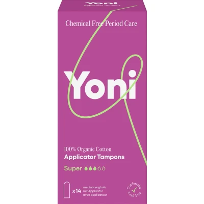 Afbeelding van Yoni Applicator Tampons Super 14ST