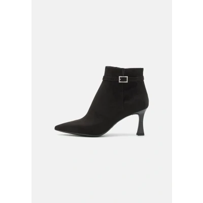 Afbeelding van Tamaris Korte laarzen, Dames, Maat: 39, Black Textiel