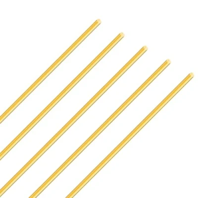 Afbeelding van iMeistek messing staaf 3 mm diameter, 250 lengte massief ronde voor RC modellen DIY Crafts (5 stuks)