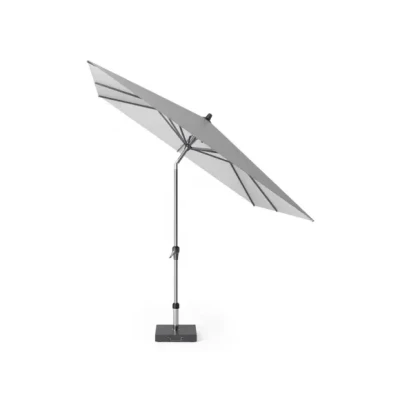 Afbeelding van Platinum Parasol Riva excl.voet 2,5x2,5 Light Grey Grijs