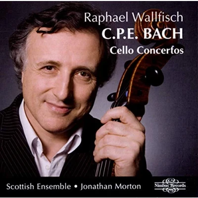 Afbeelding van Raphel Wallfisch, Scottish Ensemble, Jonathan Morton C.P.E. Bach: Cello Concertos (CD)